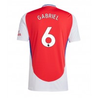 Camiseta Arsenal Gabriel Magalhaes #6 Primera Equipación 2024-25 manga corta